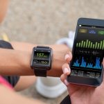 App tracker interface tracking iosup ios materialup letscom wearablefitnesstracker showcased